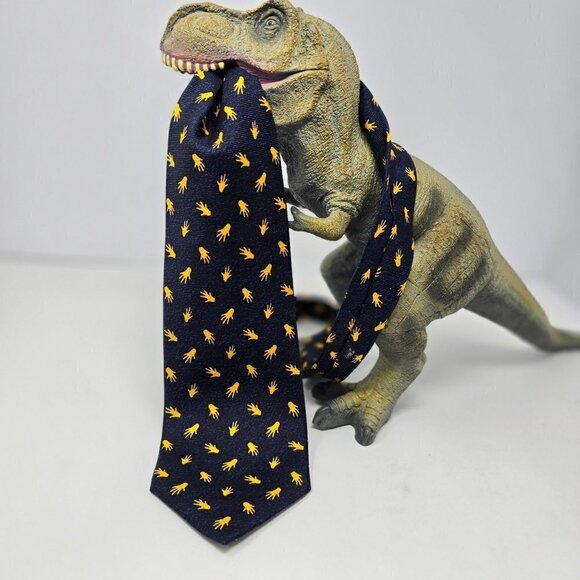 Bvlgari x David Pizzigoni Signed 7-Fold Blue Silk  Men's Necktie - Picture 1 of 6